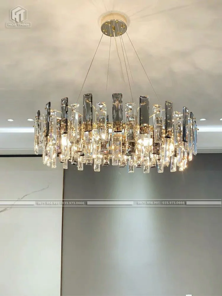 Đèn chùm pha lê HTPL-157 D80 undefined