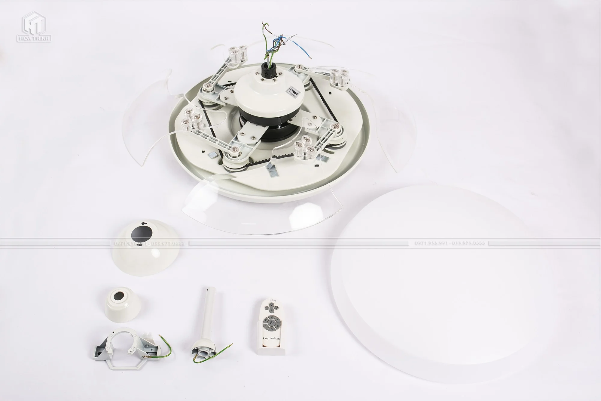 Quạt trần nhật nội địa chính hãng TOYA-214-W undefined