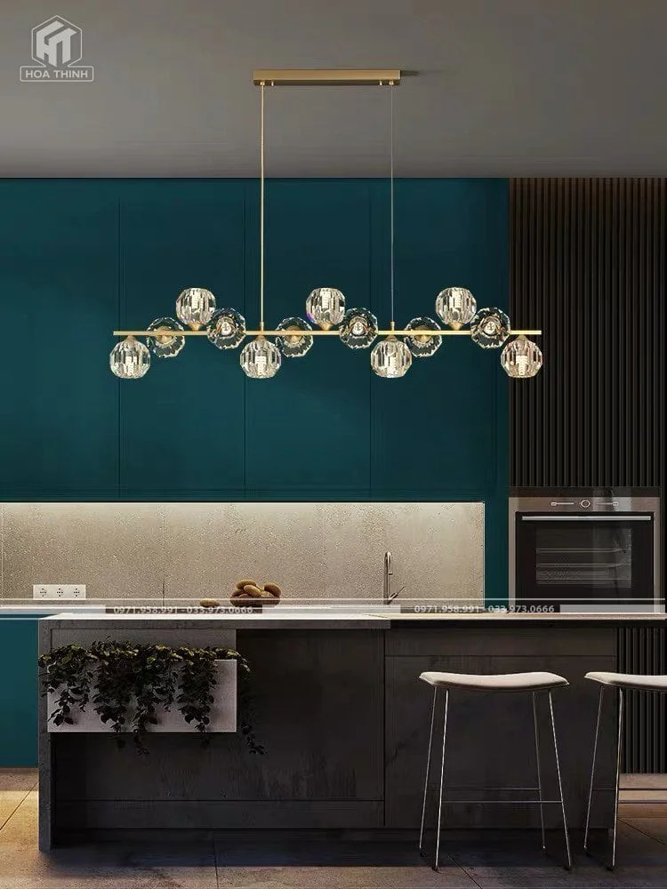 Đèn thả pha lê HTDT-53