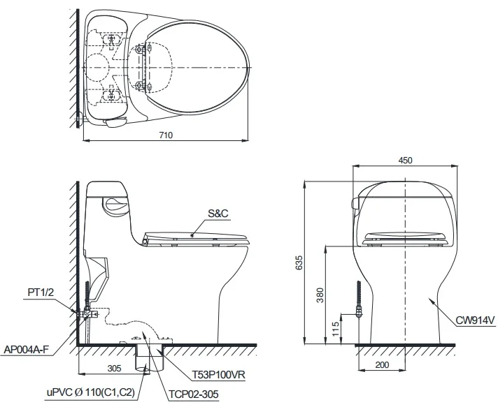 ban-ve-ky-thuat-bon-cau-toto-ms914