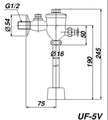 Ban-ve-ky-thuat-van-xa-tieu-Inax-UF-5V
