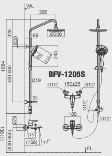 ban-ve-sen-cay-inax-bfv-1205s-nong-lanh