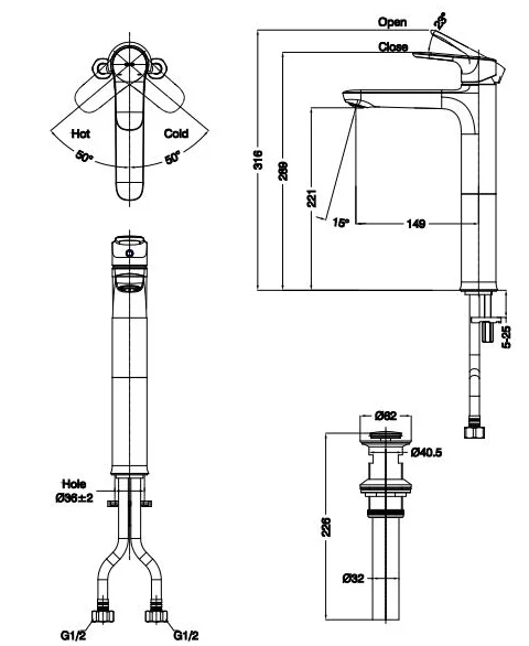 ban-ve-voi-lavabo-inax-lfv-1402sh