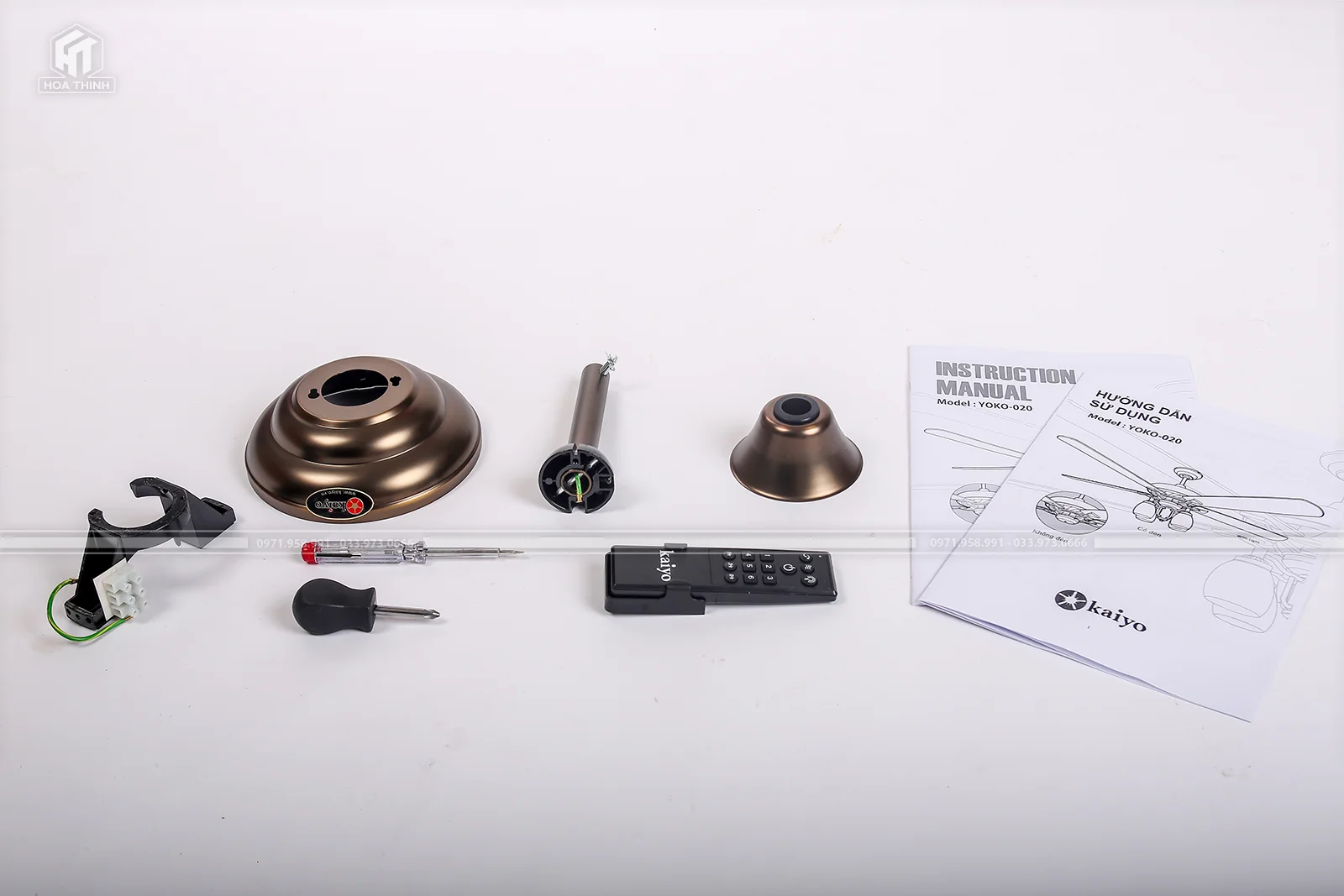 Quạt trần Nhật Bản cao cấp YOKO-020 undefined