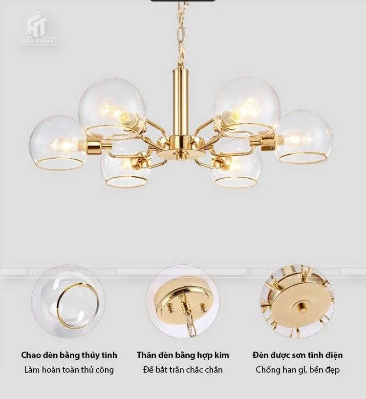 Đèn thả trần HTDT-57 undefined