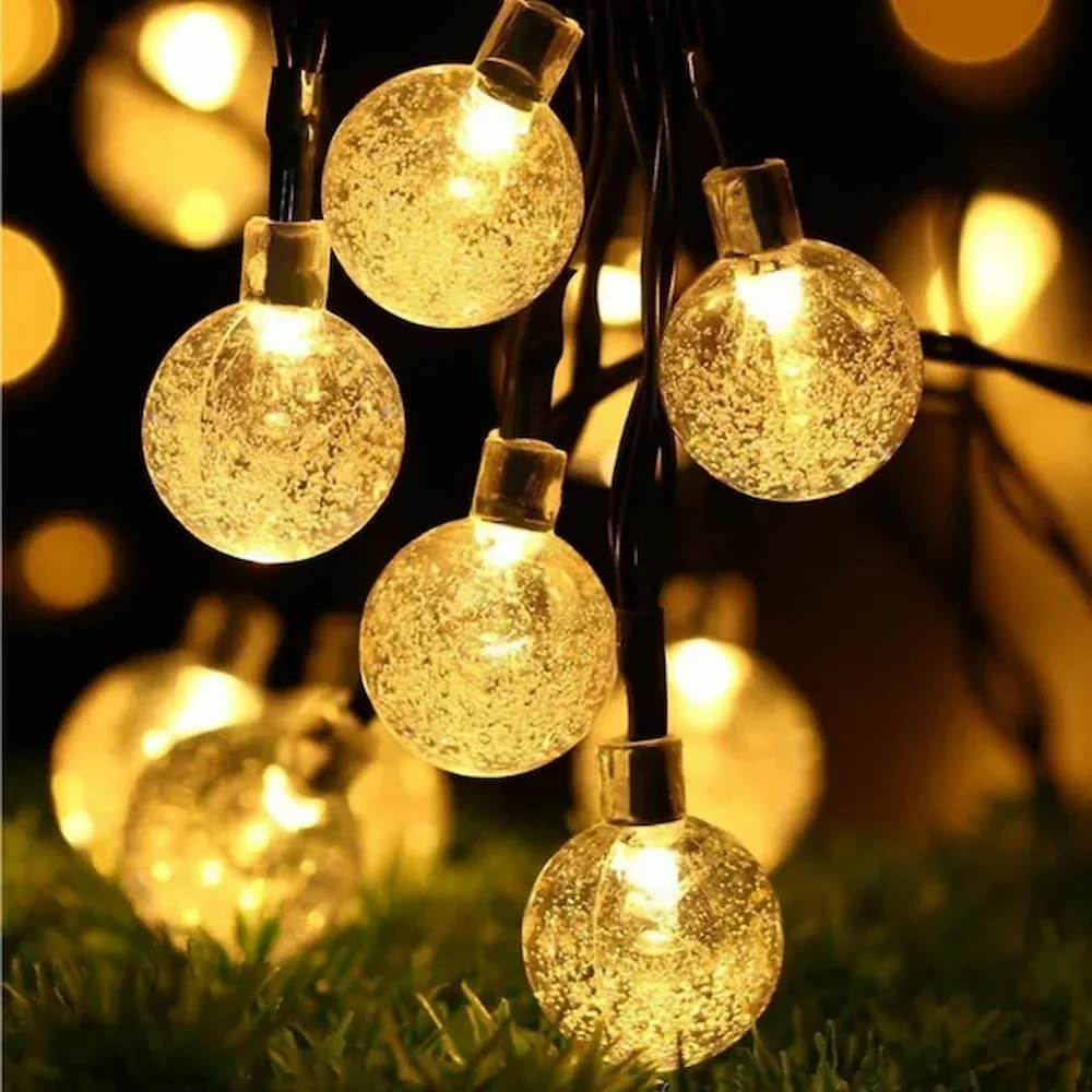 Đèn led bi tròn trang trí ngoài trời