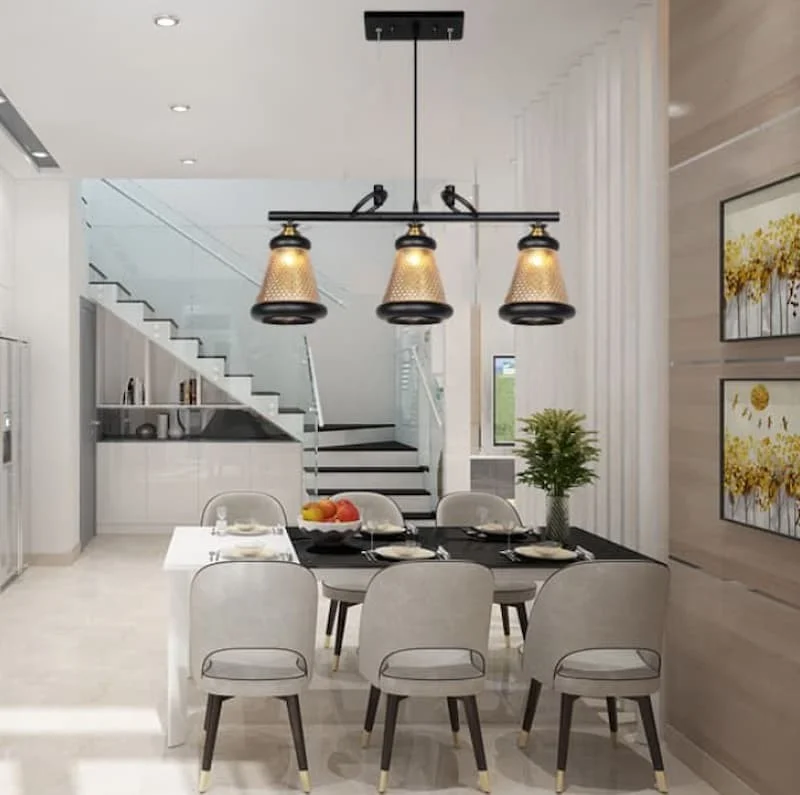 Đèn thả bàn ăn 3 bóng