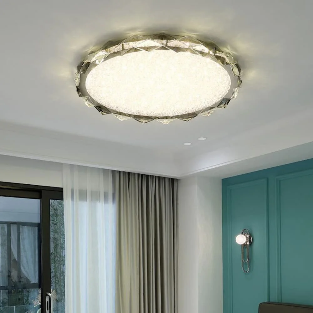 Đèn ốp trần pha lê