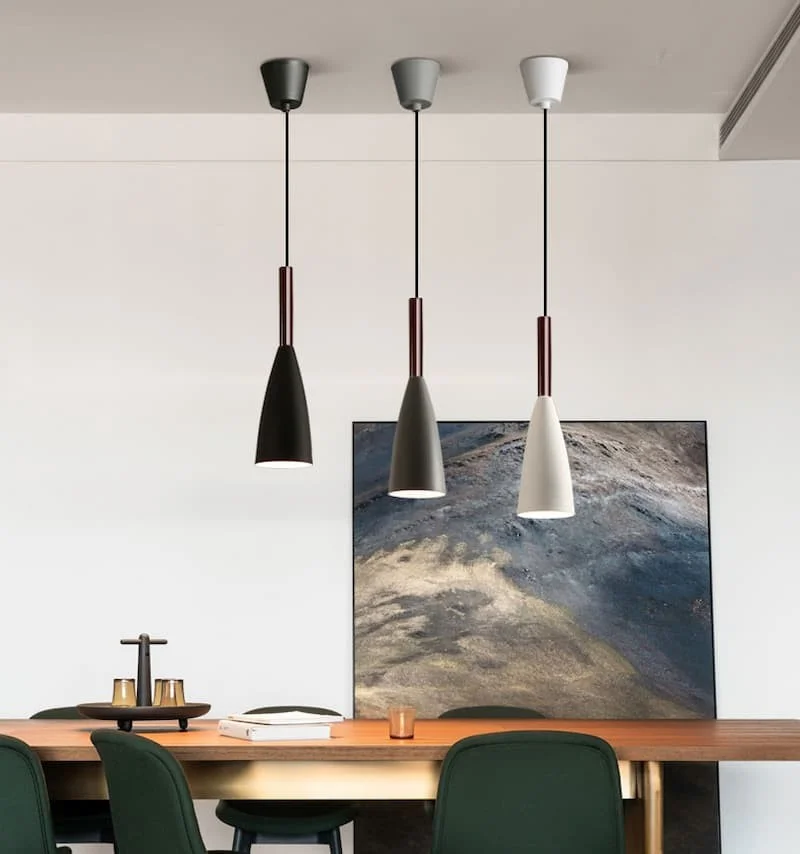 Đèn thả bàn ăn kim loại