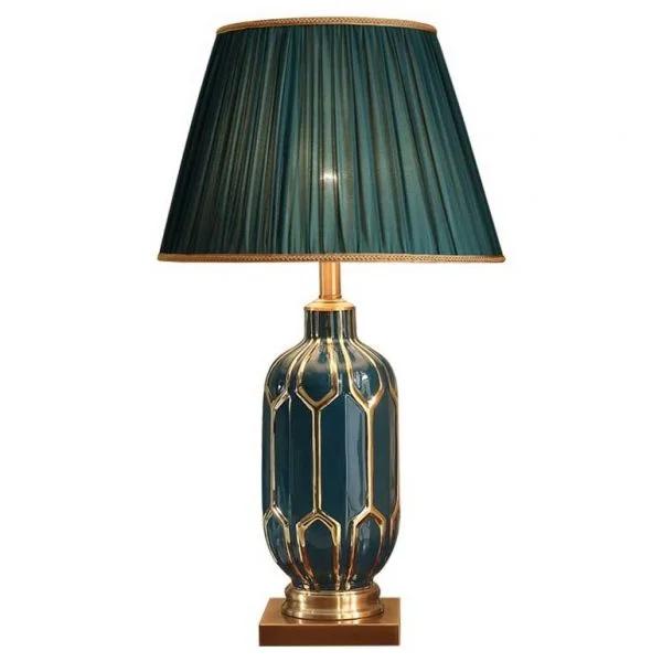 Đèn ngủ để bàn mini gốm sứ HTB-33 - Đèn để bàn