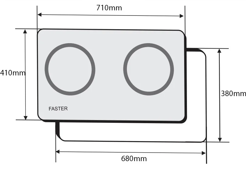 Bếp từ Faster FS 288I