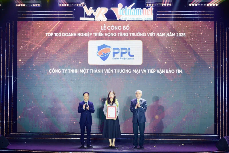 Công ty TNHH MTV Thương Mại & Tiếp Vận Bảo Tín (PPL): 10 năm khẳng định vị thế, ghi danh vào Top 100 Doanh nghiệp triển vọng