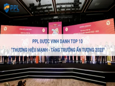 PPL Được Vinh Danh TOP 10 "Thương Hiệu Mạnh - Tăng Trưởng Ấn Tượng 2023" 3