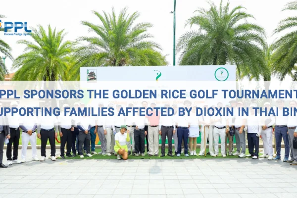 PPL Sponsors the Golden Rice Golf Tournament To Supporting Families Affected by Dioxin in Thai Binh