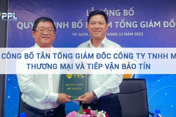 Lễ Công Bố Tân Tổng Giám Đốc Công Ty TNHH MTV Thương Mại Và Tiếp Vận Bảo Tín
