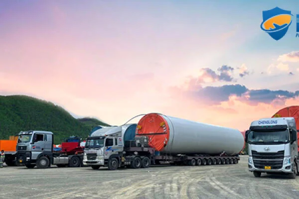 Transporting equipment for Tai Tam wind power project in just 28 days