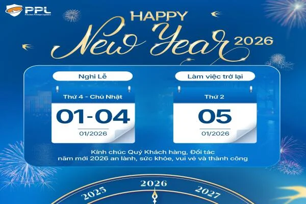 THÔNG BÁO LỊCH NGHỈ TẾT DƯƠNG LỊCH 2026