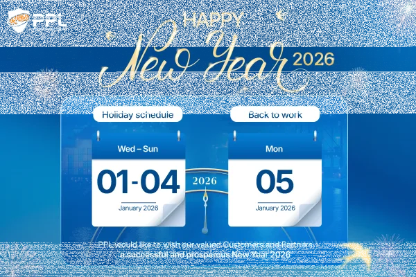 HOLIDAY NOTICE – NEW YEAR 2026