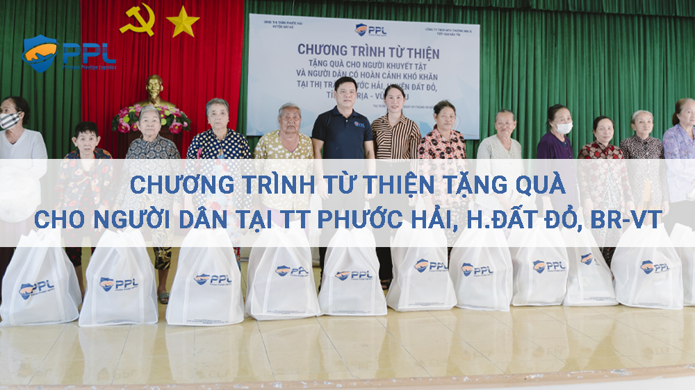 Ấm áp chương trình thiện nguyện của PPL tại thị trấn Phước Hải