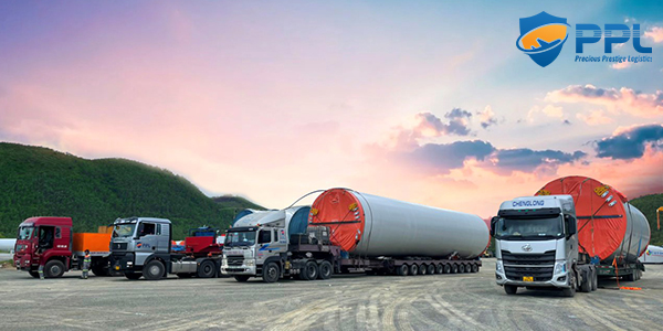 Transporting equipment for Tai Tam wind power project in just 28 days