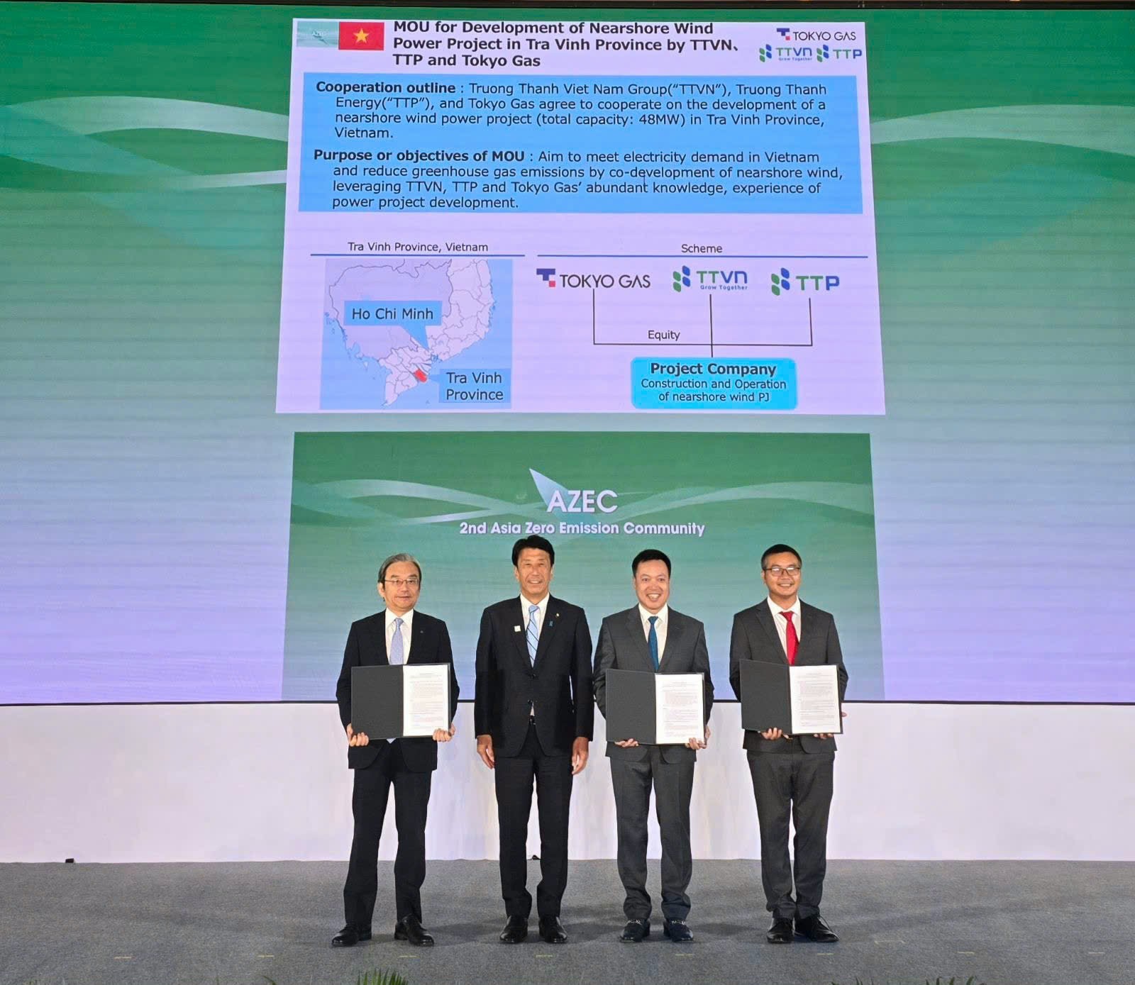 Doanh nghiệp Việt Nam - Nhật Bản hợp tác dự án điện gió ngoài khơi