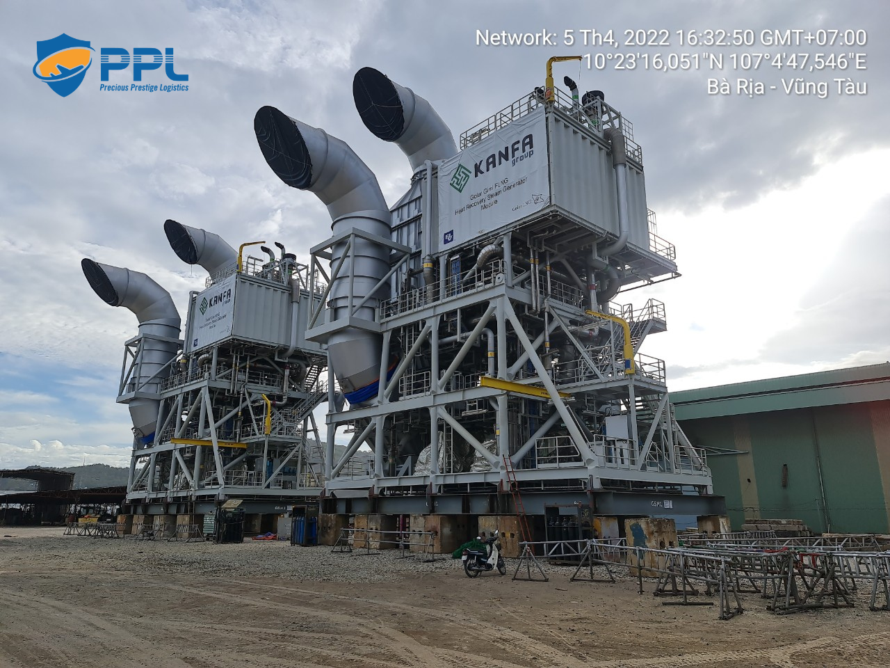 Hoàn thành Loadout module 02 tại cảng PV Shipyard - Giai đoạn 2 (ngày 10/4/2022)