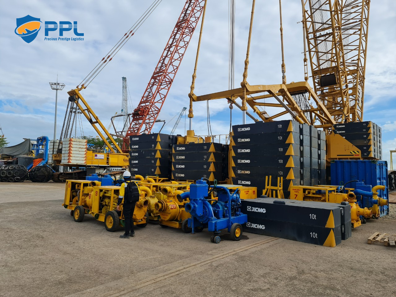 Setup trang thiết bị chuẩn bị dự án loadout module Kanfa (giai đoạn 2)