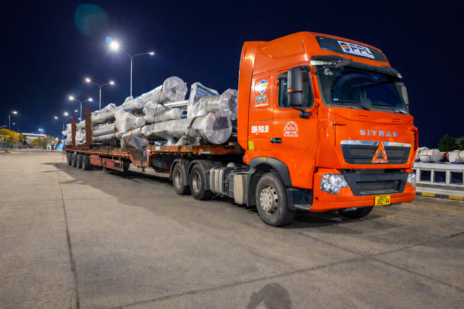 Infrastructure Component Transportation