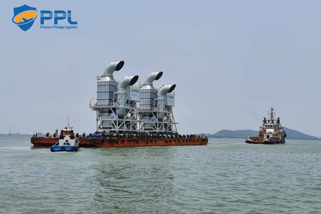 Tổng kết dự án di chuyển 2 modules tại cảng PV Shipyard