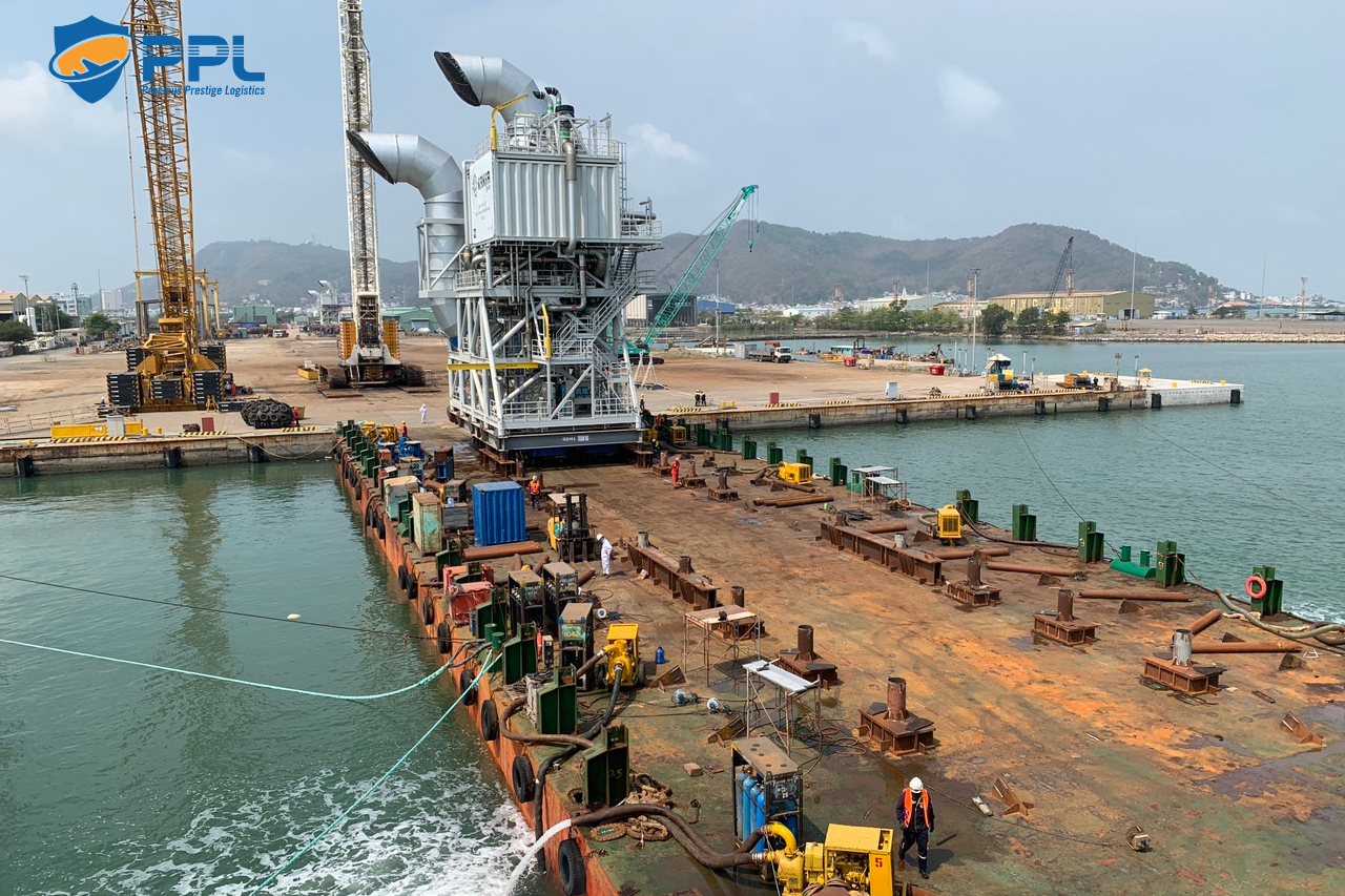 Hoàn thành loadout module 01 tại cảng PV shipyard (Giai đoạn 2)