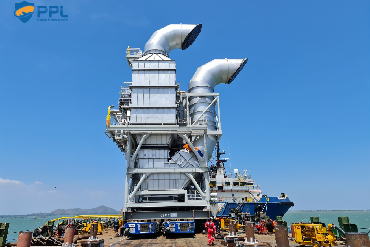 Hoàn thành loadout module 03 an toàn tại cảng PV Shipyard