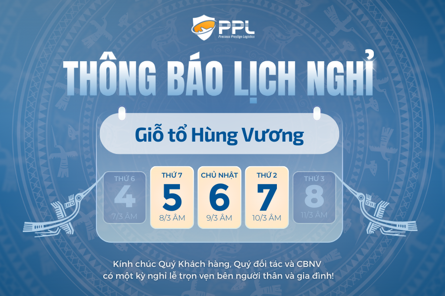 Thông báo nghỉ lễ Giỗ Tổ Hùng Vương 2025