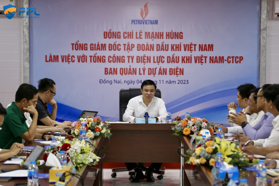 Tổng Giám đốc Petrovietnam đến thăm quan thực địa Dự án Nhà máy Điện Nhơn Trạch 3 và 4
