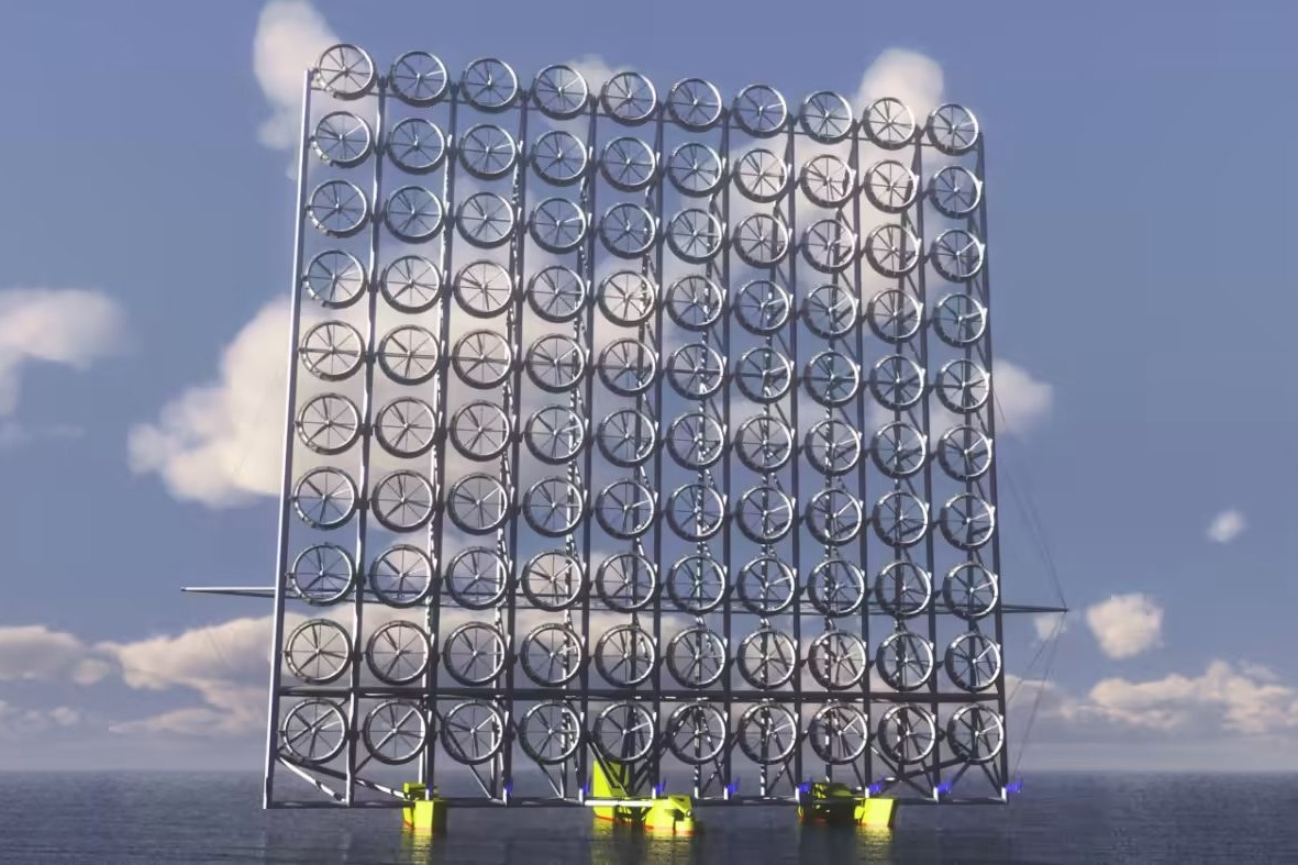 Japan races to produce wind power with new technology 500