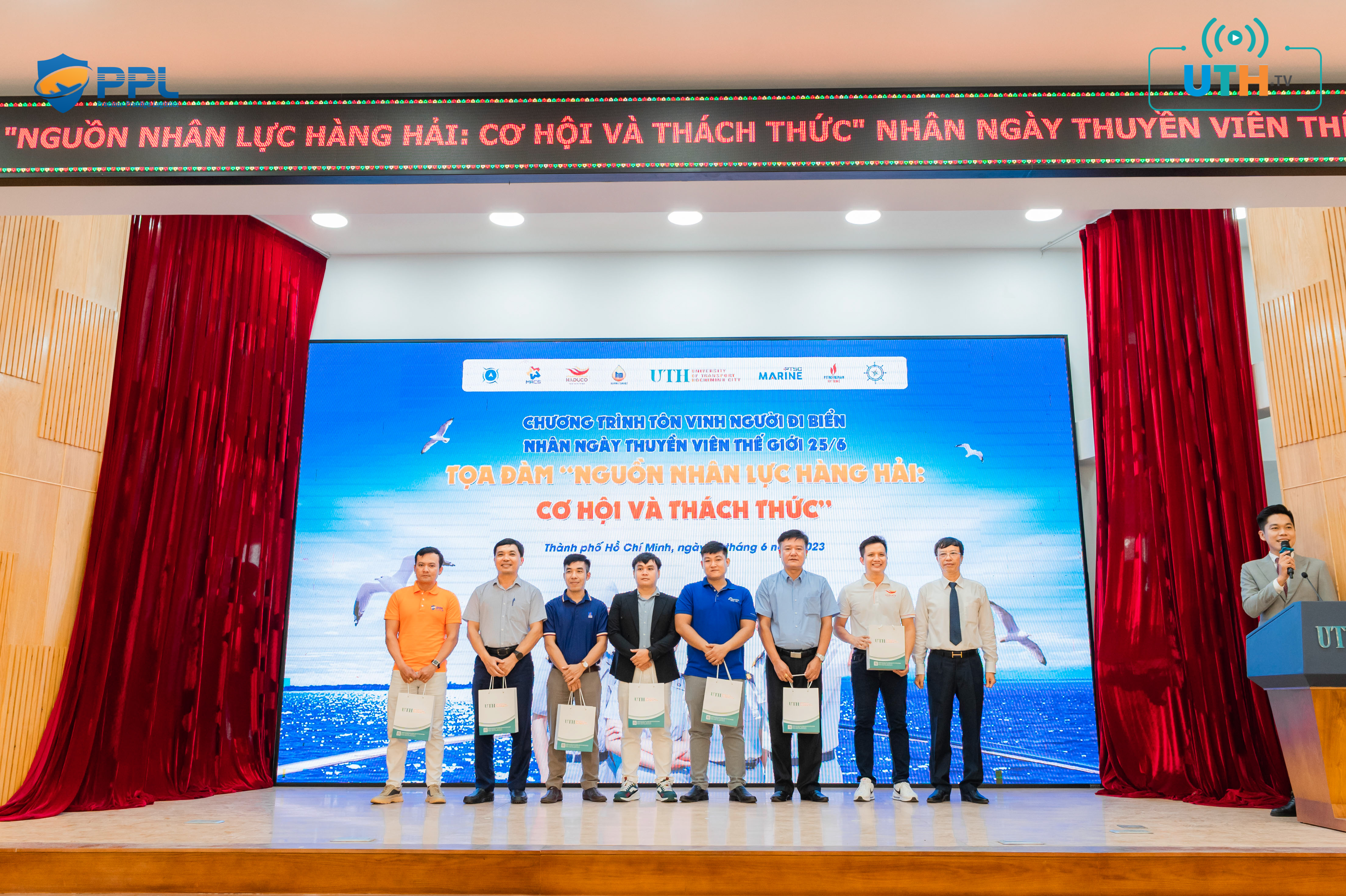 PPL tham dự tìm kiếm tài năng tại buổi tọa đàm: Nguồn nhân lực Hàng hải: Cơ hội và thách thức