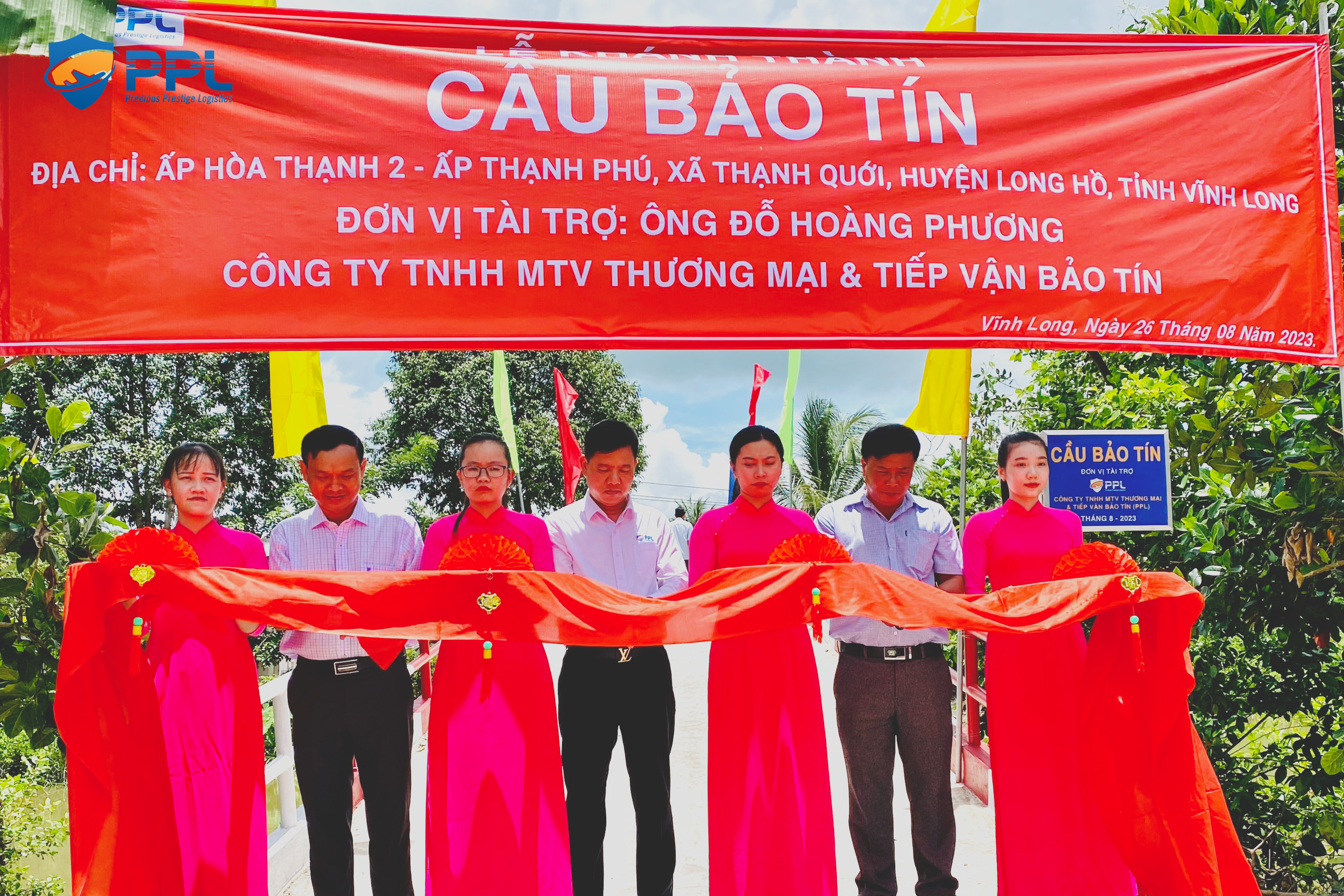 Inauguration Ceremony of Bao Tin Bridge