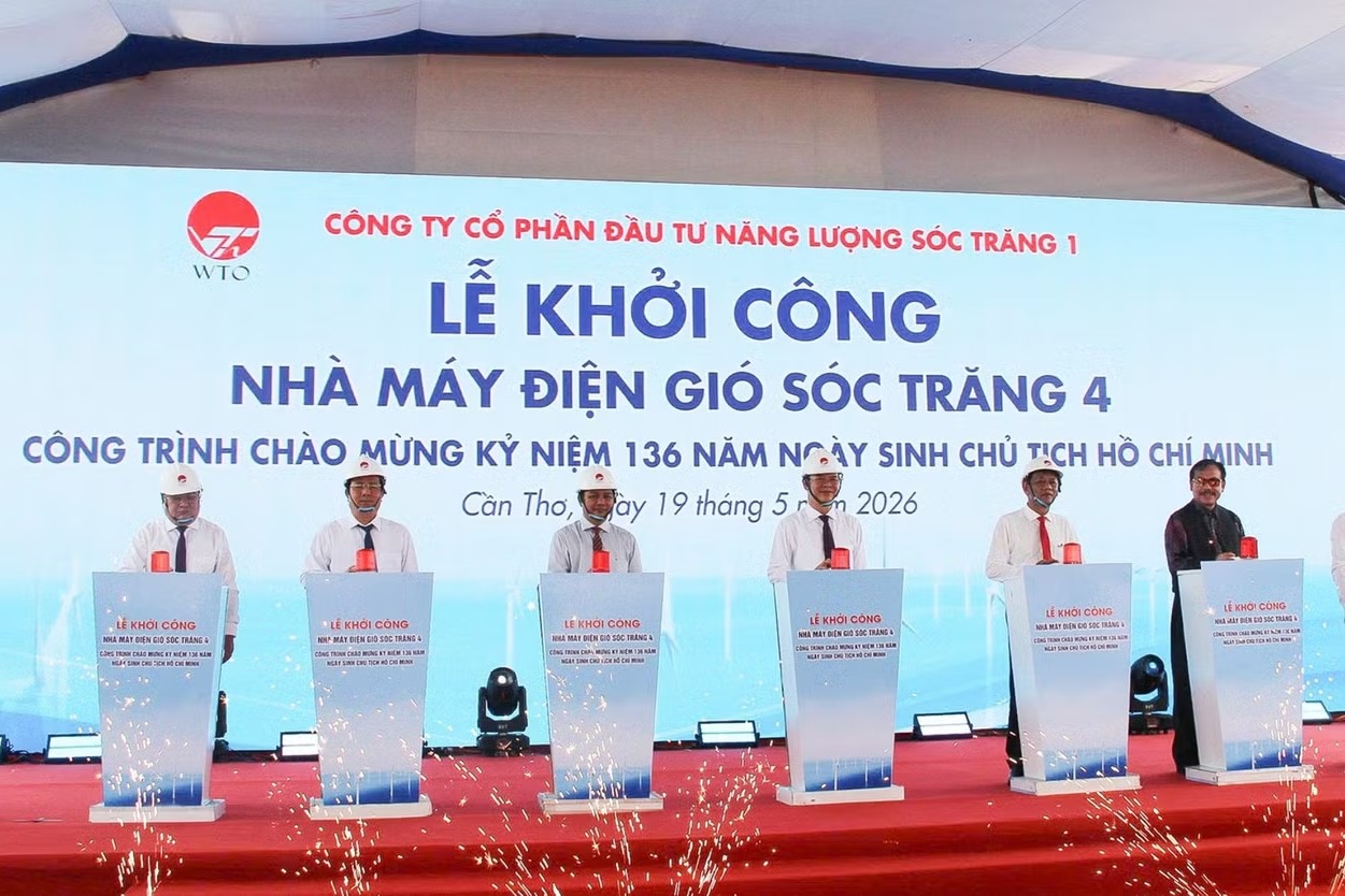 Khởi công 2 dự án điện gió tổng vốn 24.000 tỷ tại Cần Thơ