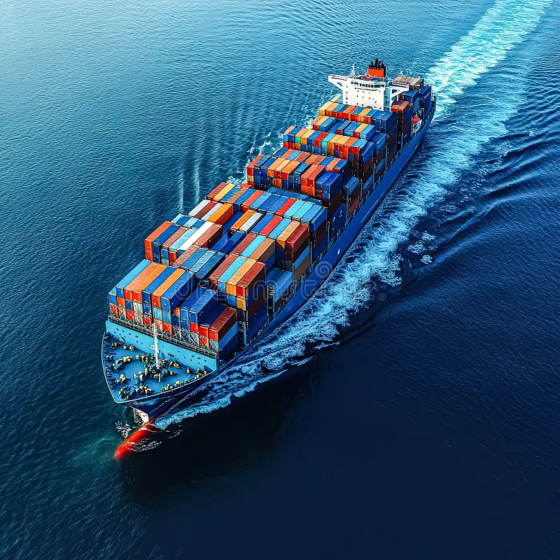 large-blue-ship-many-containers-sailing-water-blue-ship-many-containers-sailing-372794990