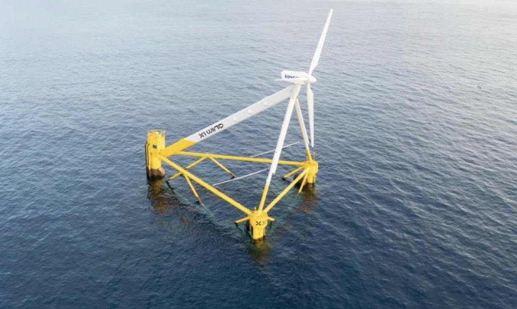 Turbine gió nổi đầu tiên sử dụng neo sản xuất điện