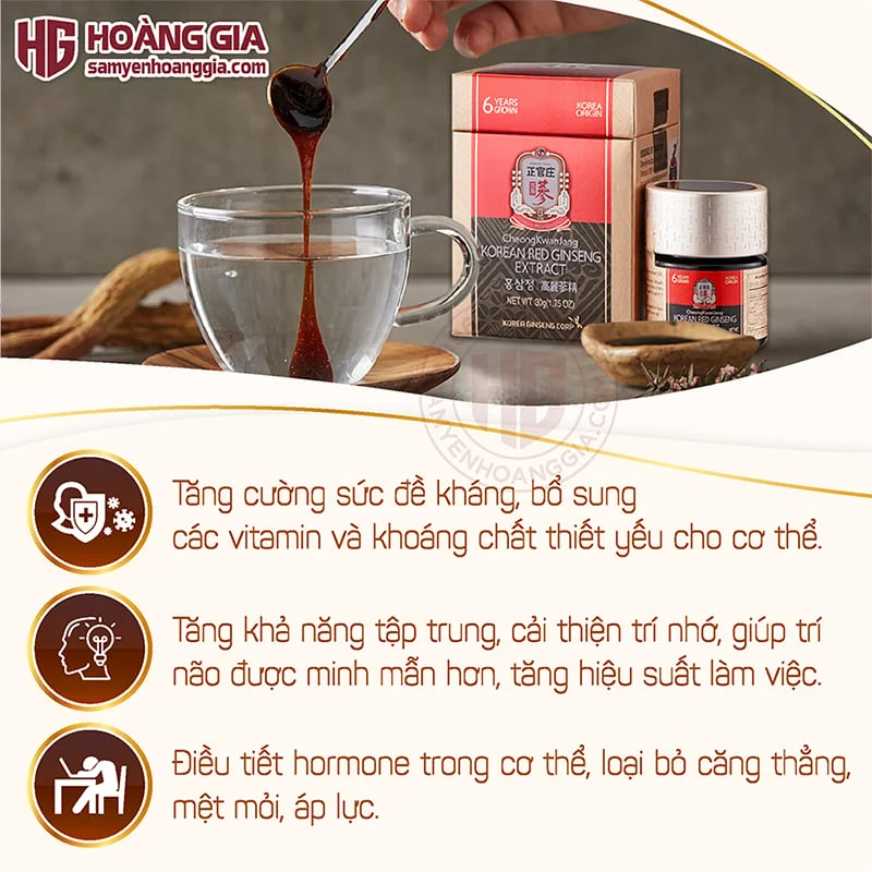 CAO HỒNG SÂM HÀN QUỐC