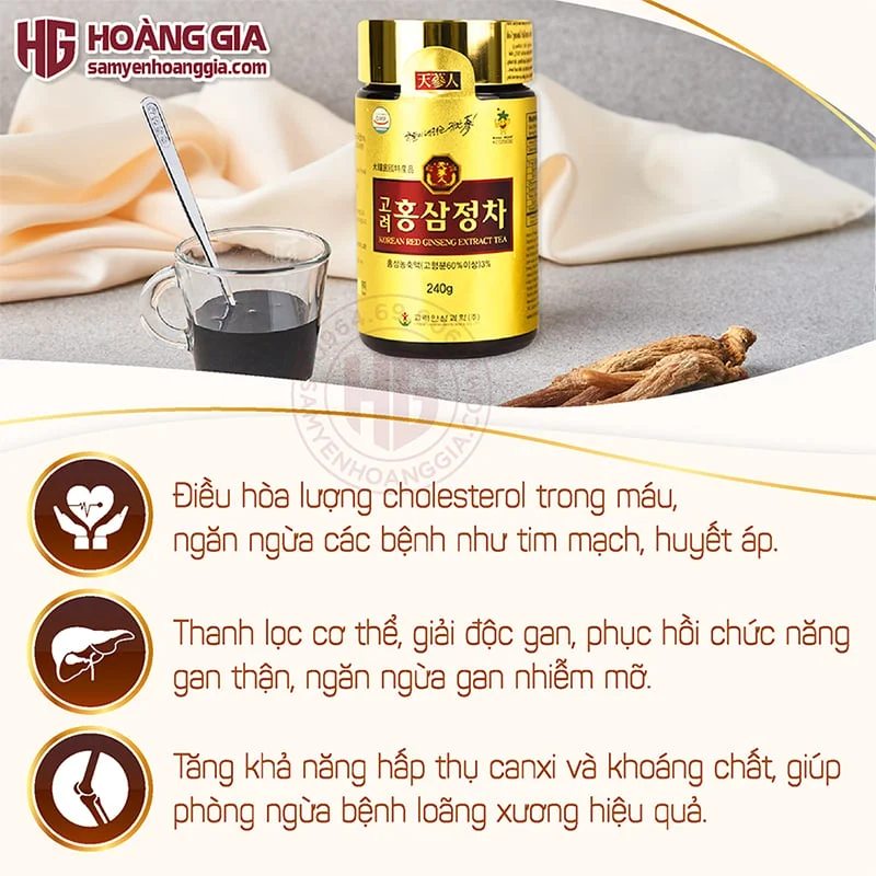 CAO HỒNG SÂM HÀN QUỐC