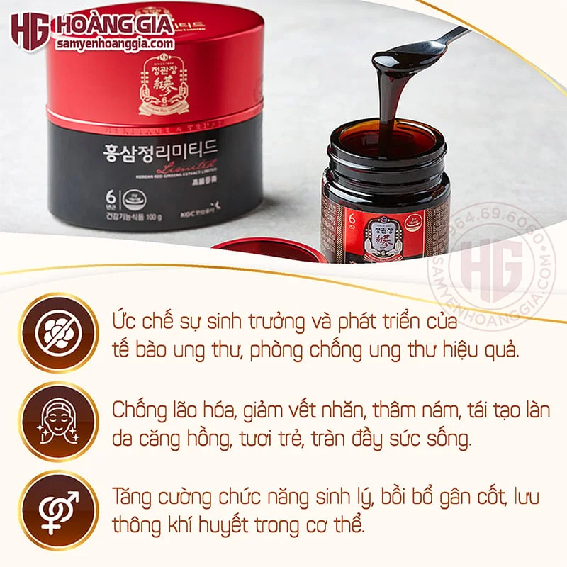 CAO HỒNG SÂM HÀN QUỐC