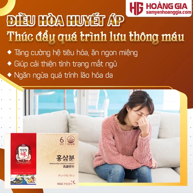 BỘT HỒNG SÂM HÀN QUỐC