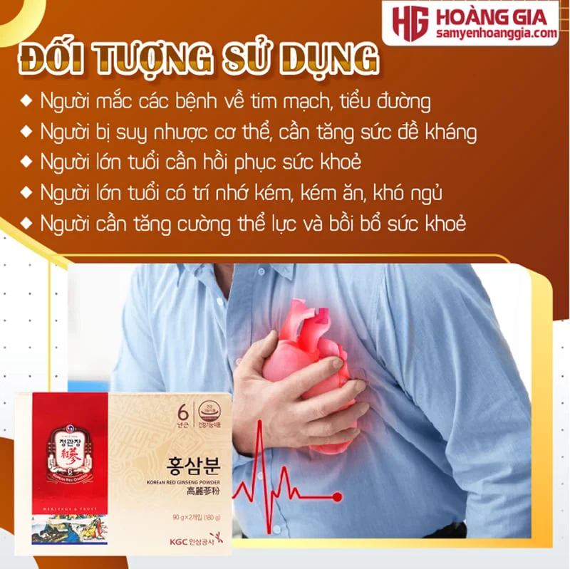 BỘT HỒNG SÂM HÀN QUỐC