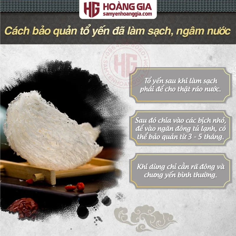 YẾN SÀO LÀM SẠCH