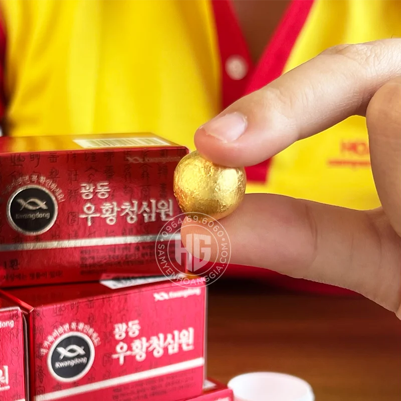 An cung ngưu tổ kén Kwangdong Hàn Quốc hộp 10 viên hoàn