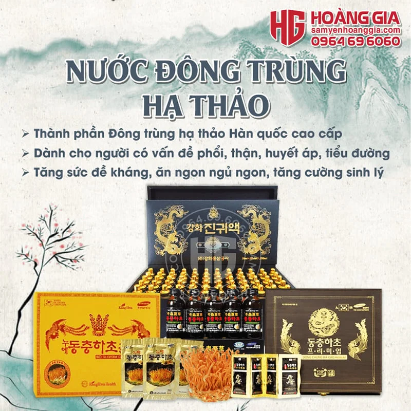 NƯỚC ĐÔNG TRÙNG HẠ THẢO