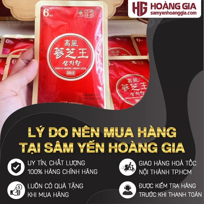 Nước linh chi Hàn Quốc