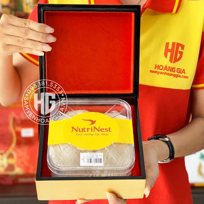 Tổ yến sào làm sạch lông Nutrinest thượng hạng hộp 50g