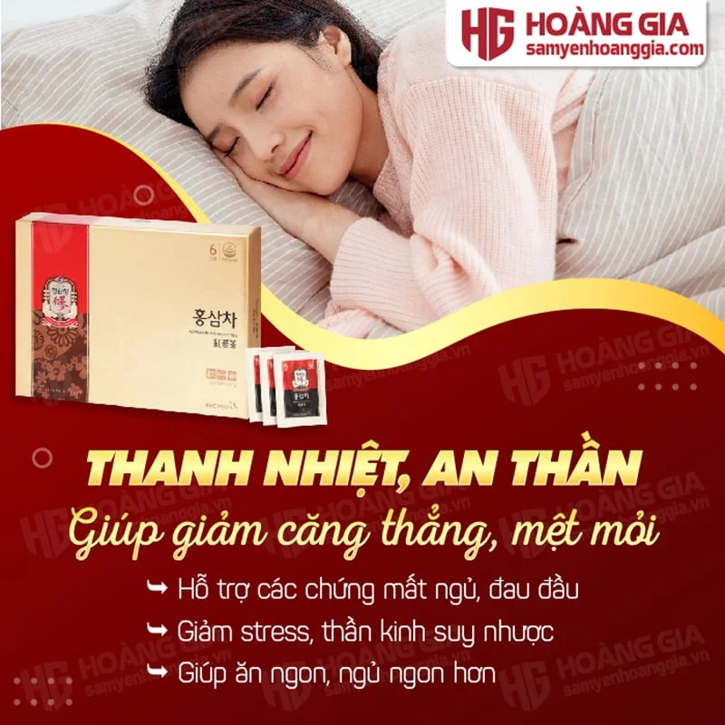 TRÀ HỒNG SÂM HÀN QUỐC